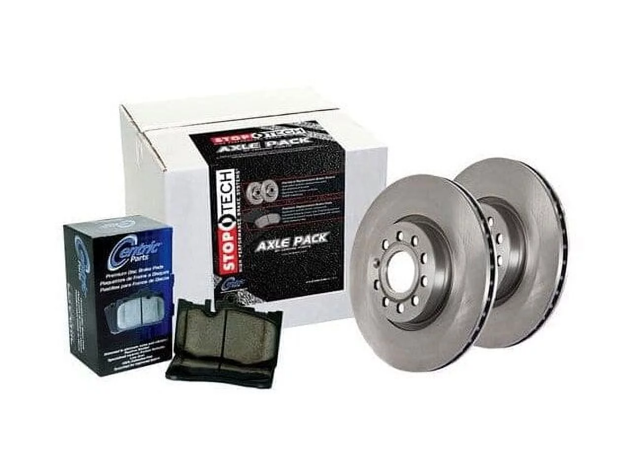 Rear Brake Pad and Rotor Kit - Compatible with 2011 - 2018 Volkswagen Jetta 2012 2013 2014 2015 2016 2017