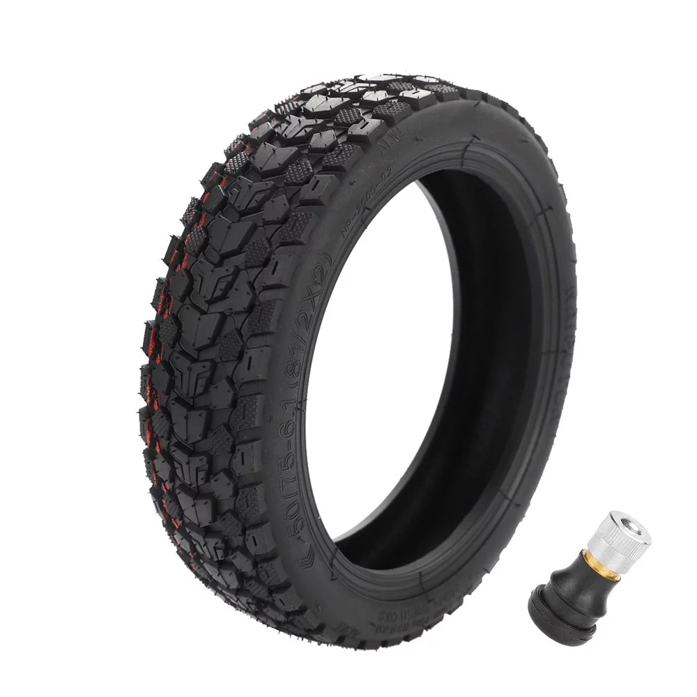 Lixada Off-Road Tubeless Tire 8.5 Inch 50/75-6.1(8 1/2x2) Electric Explosion-Proof No-Slip Tire with Nozzle