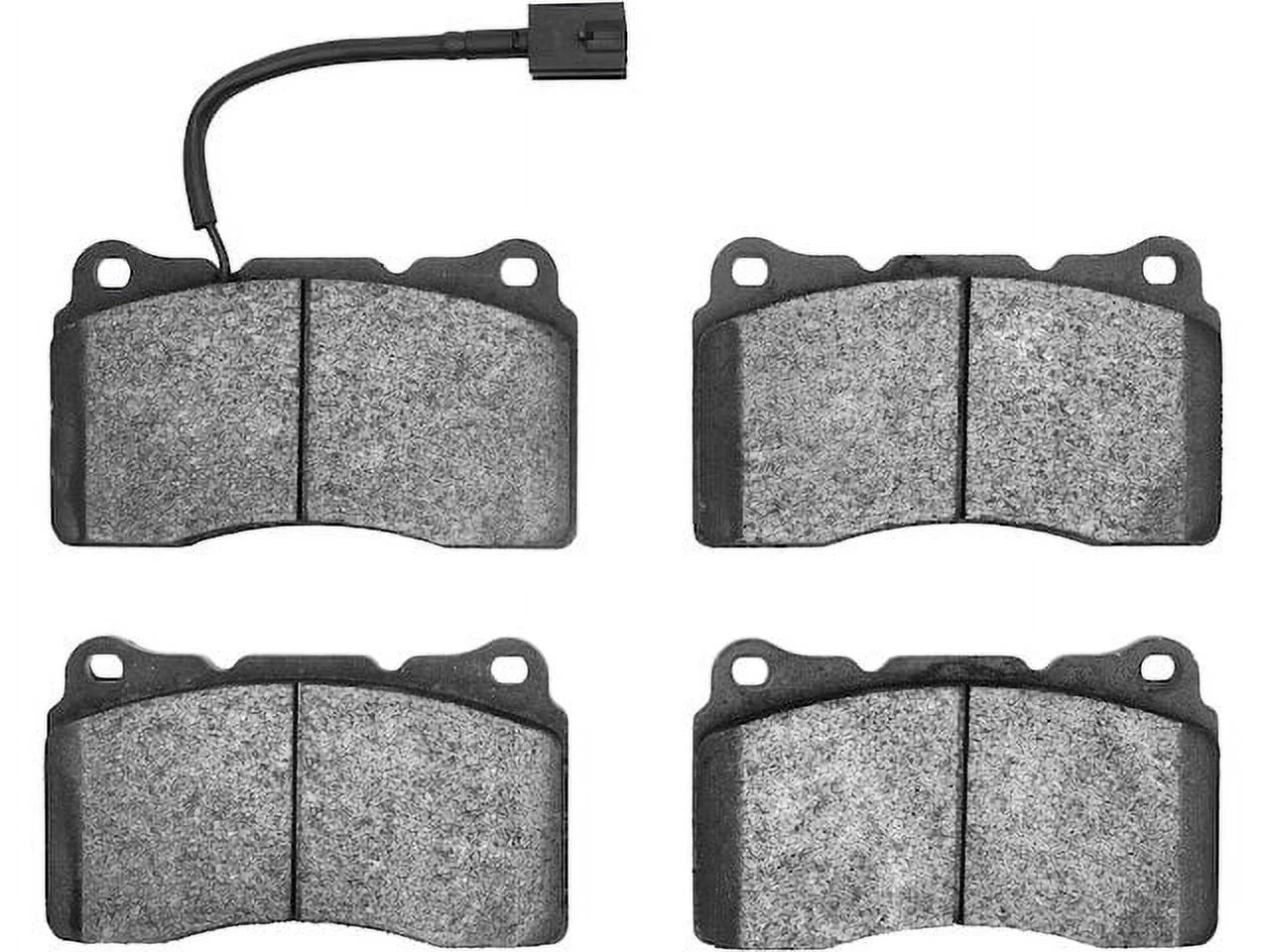 Front Brake Pad Set - Compatible with 2014 - 2020 Maserati Ghibli 2015 2016 2017 2018 2019