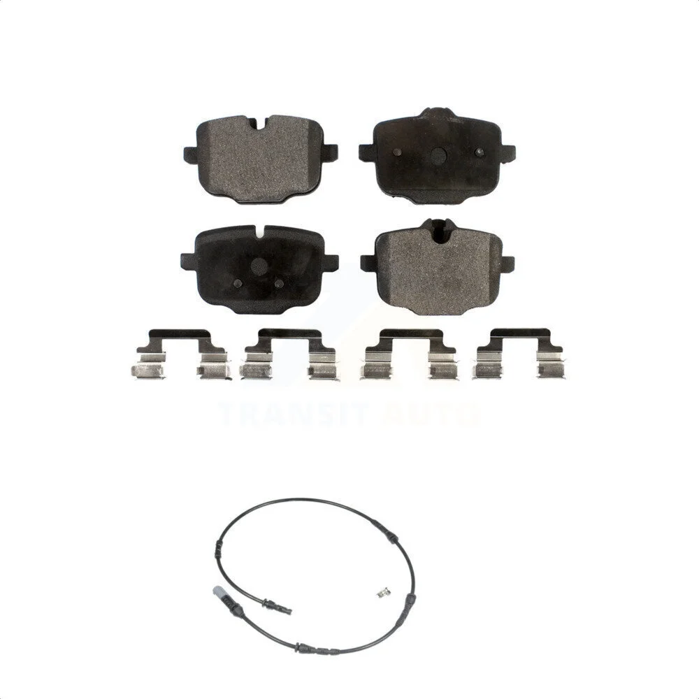 Transit Auto - Rear Ceramic Disc Brake Pads And Wear Sensors Kit For BMW M5 M6 Gran Coupe KTW-101089