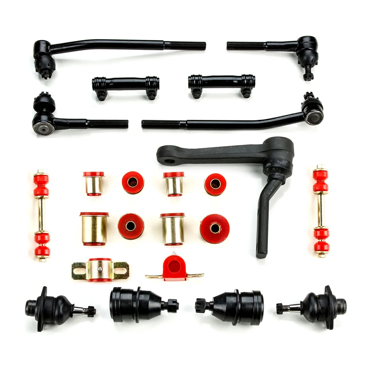 Red Poly Front End Suspension Rebuild Kit Idler Arm Fits 1973 Chevrolet Camaro