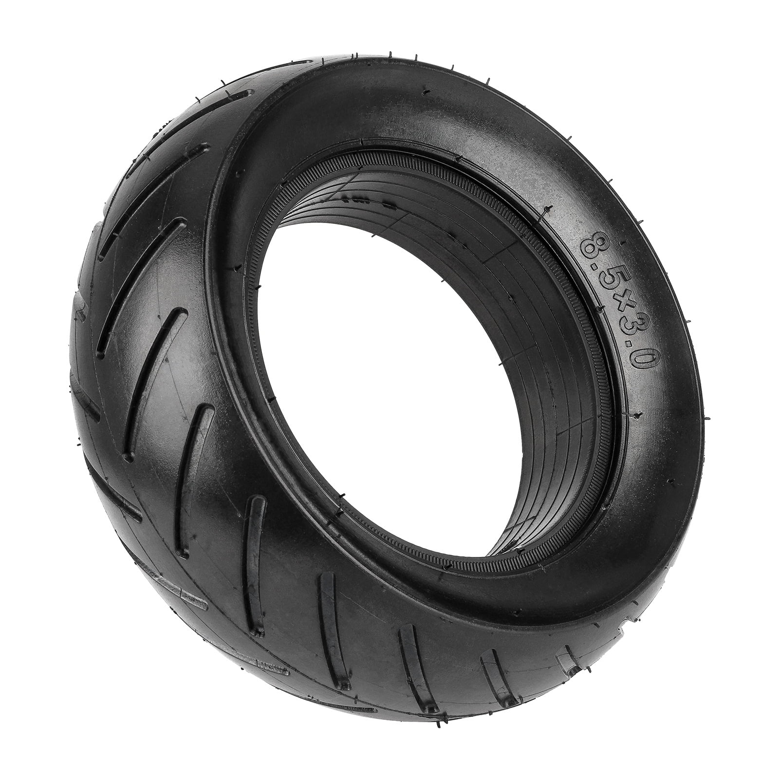Gecheer Electric Replacement Tire 2pcs 8.5x3.0 Solid Wearproof Rubber Tire