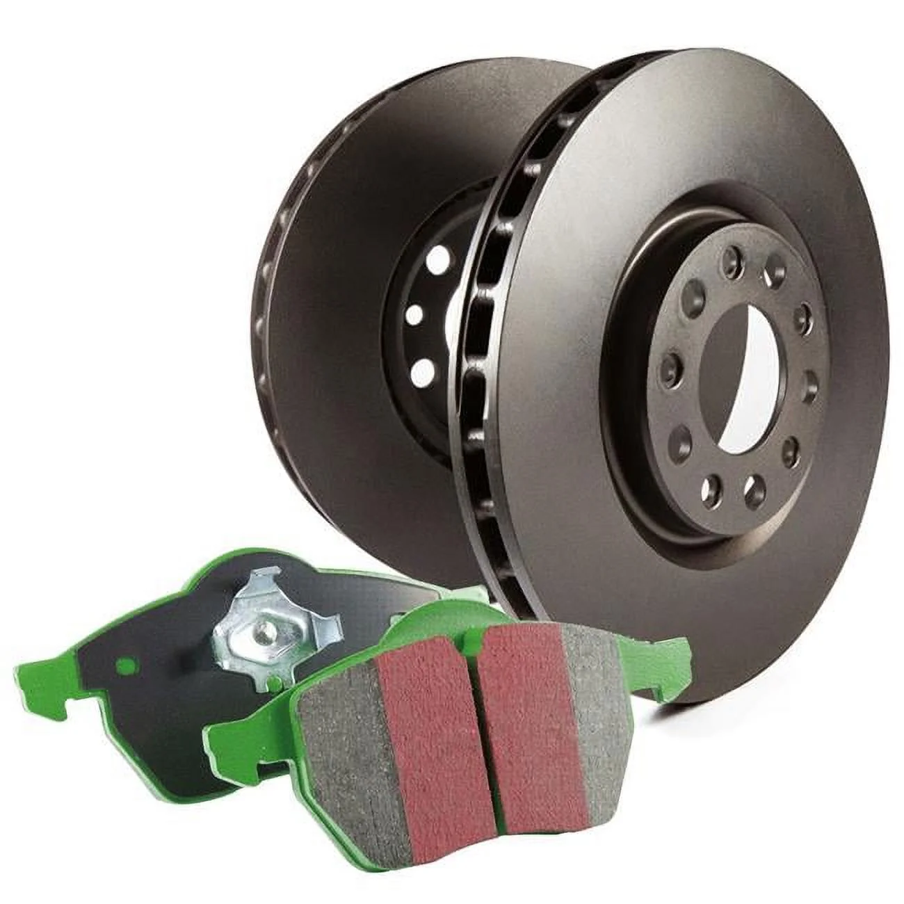 EBC Brakes S11KR1108 S11 Kits Greenstuff 2000 and RK Rotors Fits A8 Quattro
