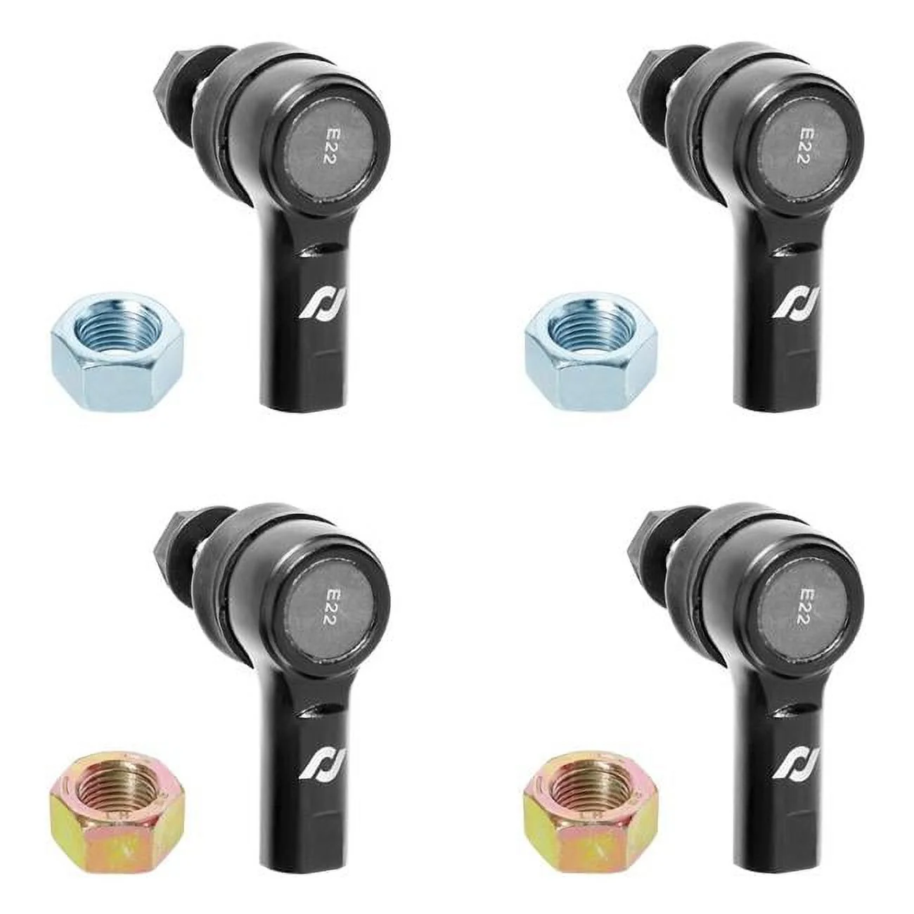 RockJock RJ-527002-101 Antirock Sway Bar End Link Sealed Rod End Pack