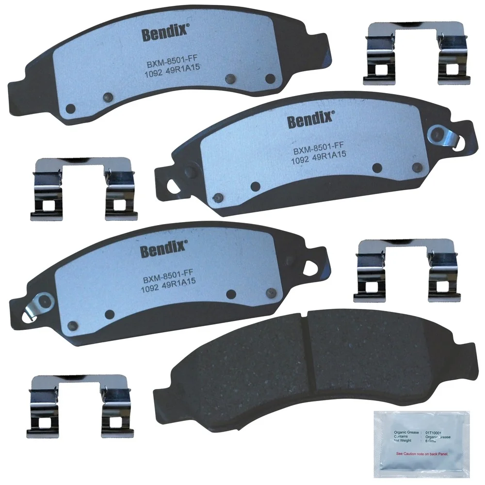 Bendix Brakes Disc Brake Pad Set Fits select: 2005-2009 CHEVROLET SILVERADO, 2007-2008 CHEVROLET TAHOE