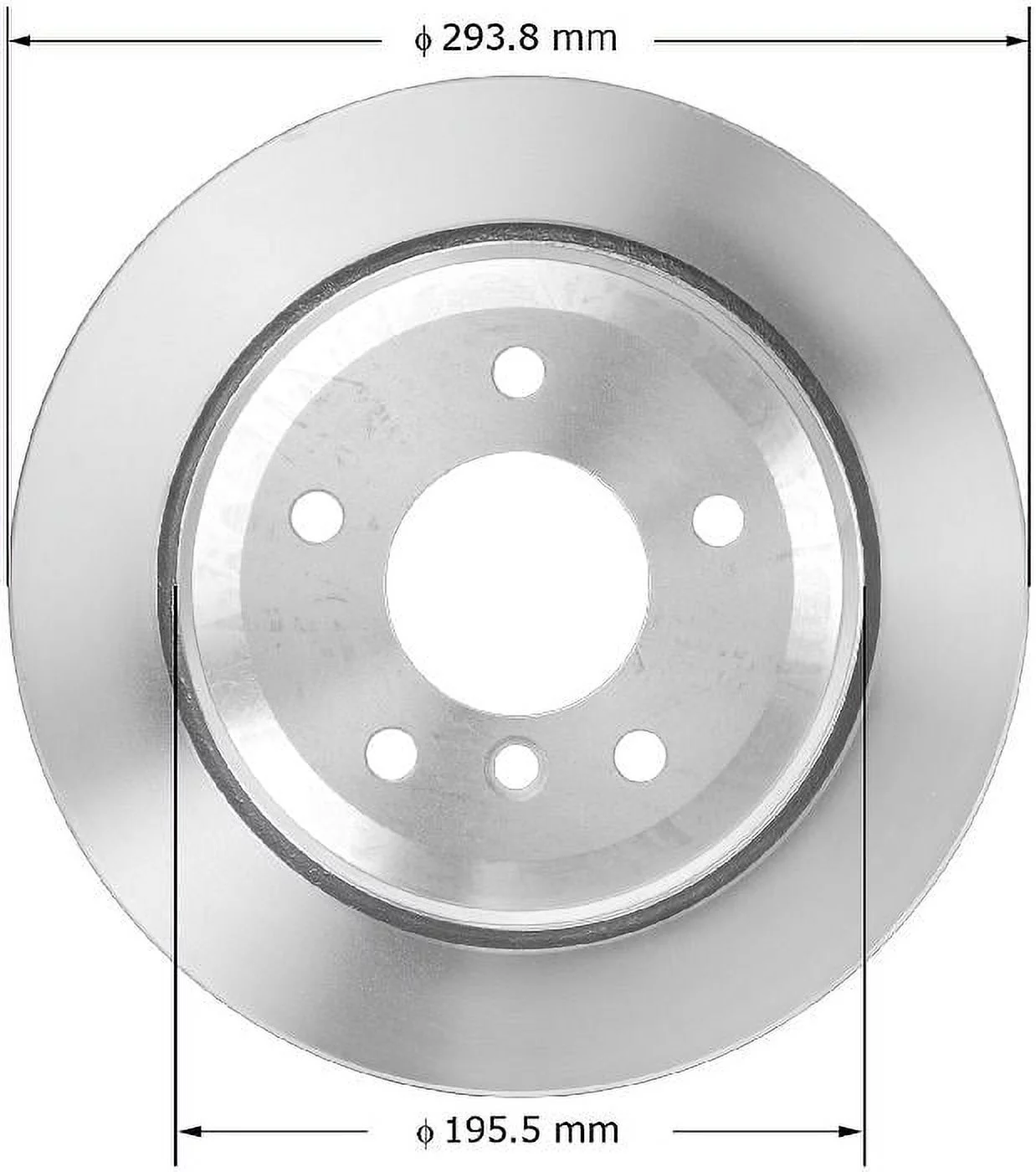 BENDIX PREMIUM PRT5873 - Disc Brake Rotor Fits select: 2002-2005 BMW 325
