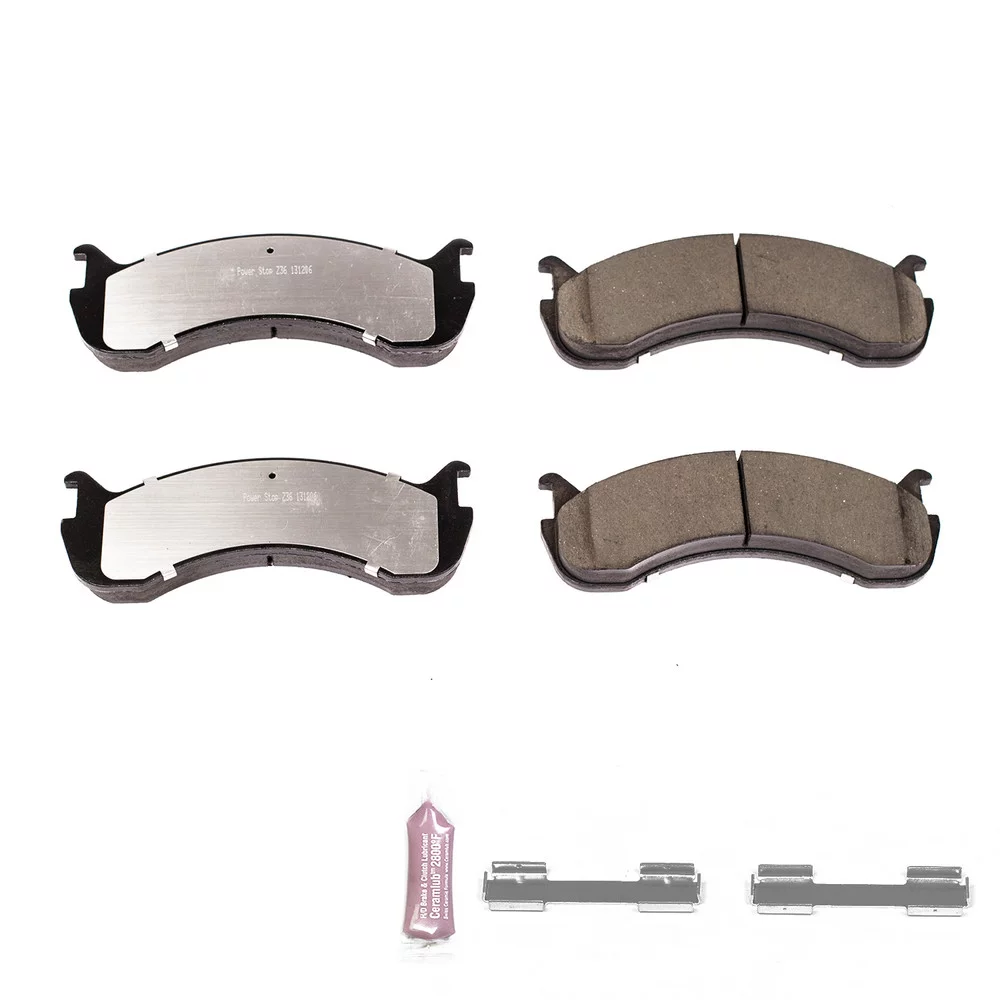 Power Stop Z36-786 Z36 Truck & Tow Carbon Fiber-Ceramic Brake Pad -Front or Rear