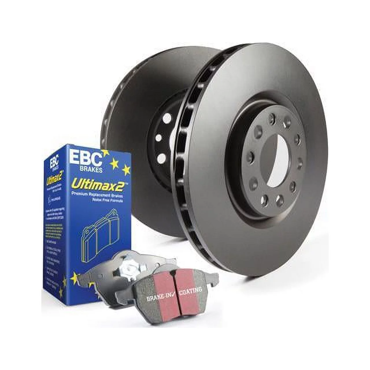 EBC Brakes Automotive Brake Kits S1KF1691 Fits select: 1966-1982 CHEVROLET CORVETTE