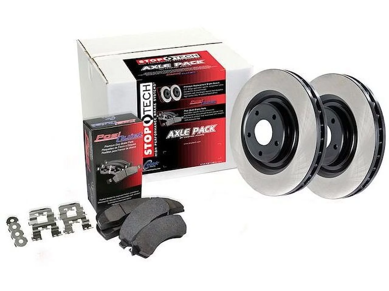 Front Brake Pad and Rotor Kit - Compatible with 2017 - 2019 Mercedes-Benz GLS450 2018