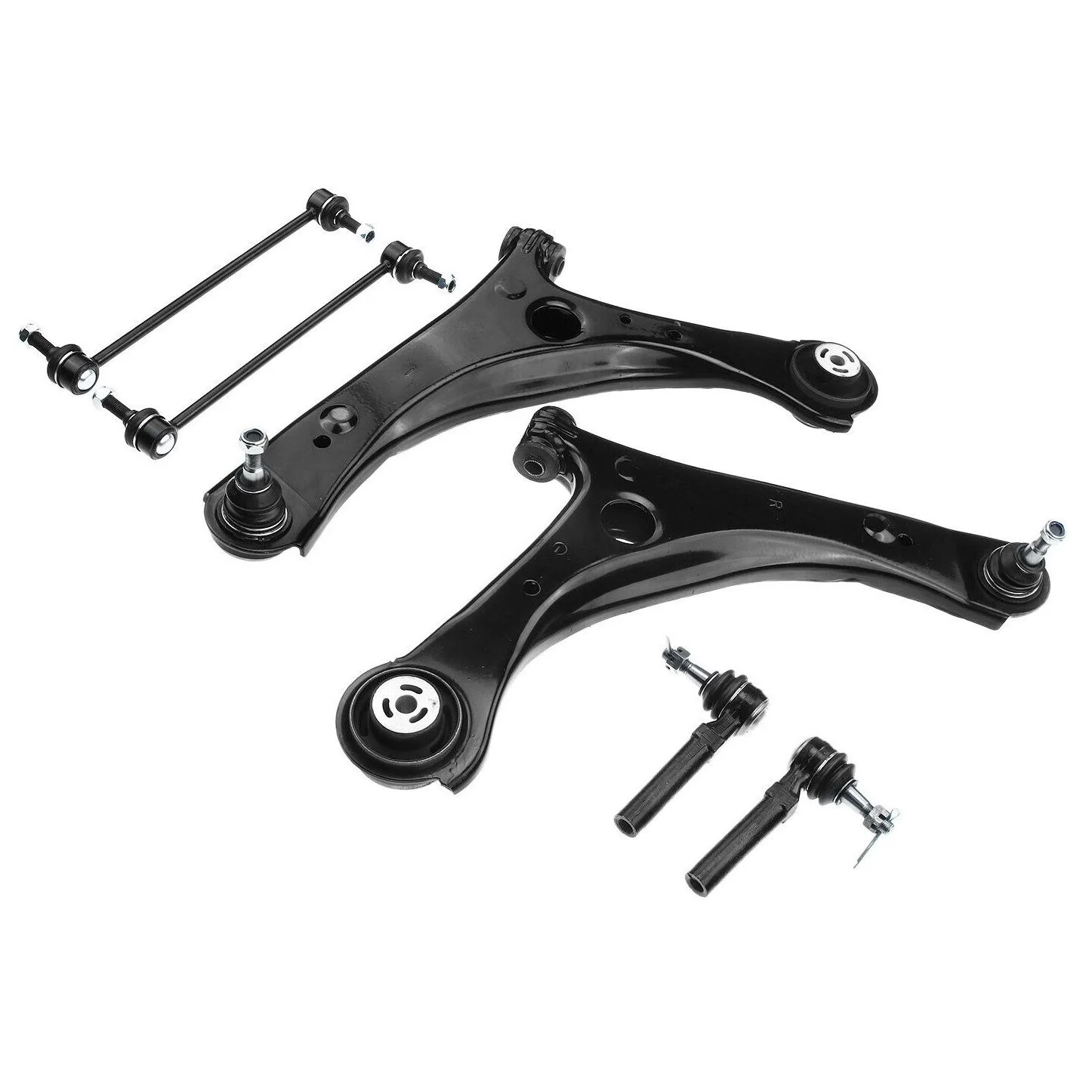 Teledu 6X Control Arm Tie Rod End Ball Joint Front Lower For 08-19 Chrysler Dodge Ram
