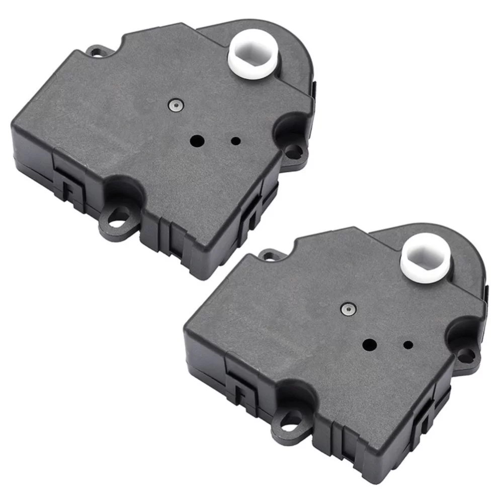 Pair A/C Temp Heater For Buick Cadillac Chevy GMC Truck Blend Door Actuator