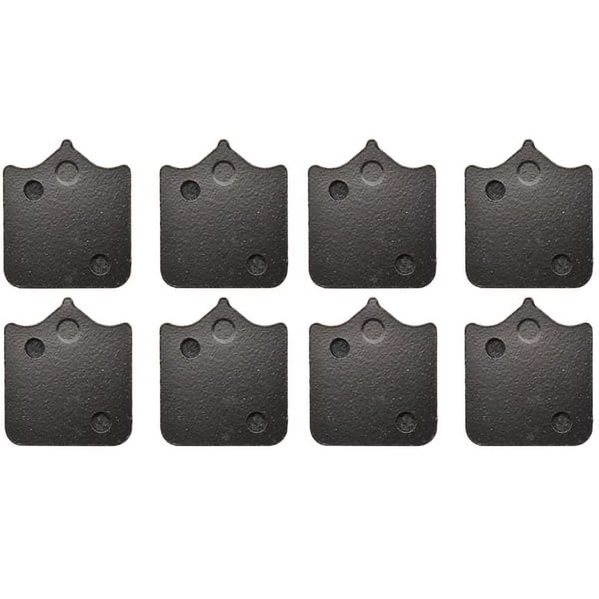 KMG Front Brake Pads Compatible with 2010 BMW S 1000 RR - Non-Metallic Organic NAO Brake Pads Set