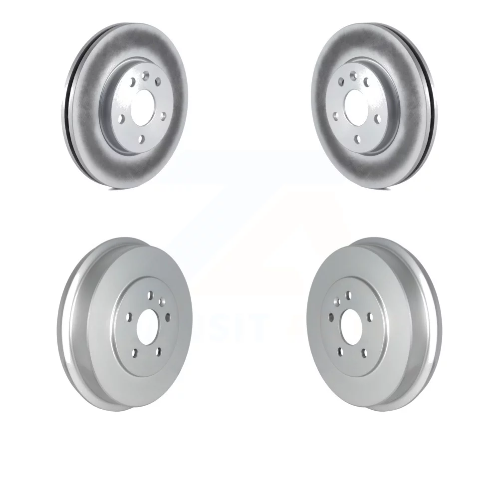 Front Rear Disc Brake Rotors Drums Kit For Chevrolet Cruze Limited KG-101494