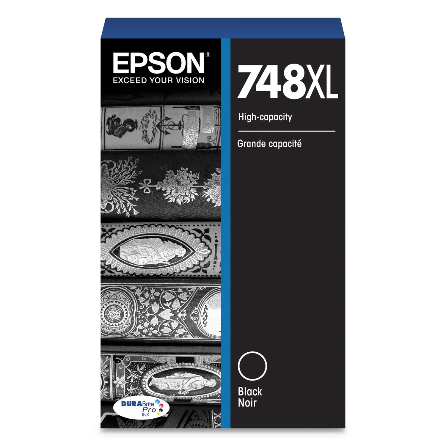 Epson T748xl120 (748xl) Durabrite Pro High-yield , 5000 Page-yield, Black