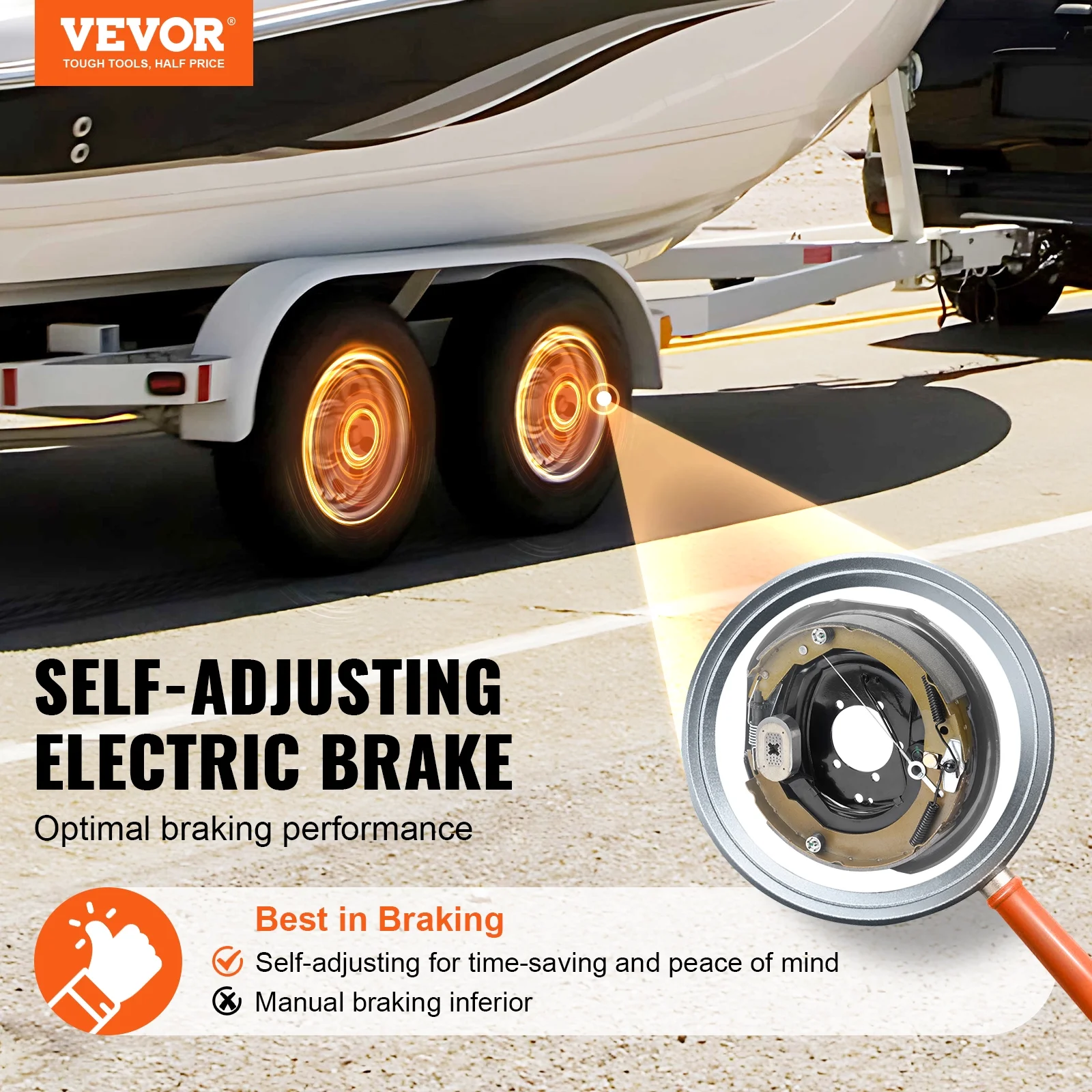 SKYSHALO Electric Trailer Brake 12
