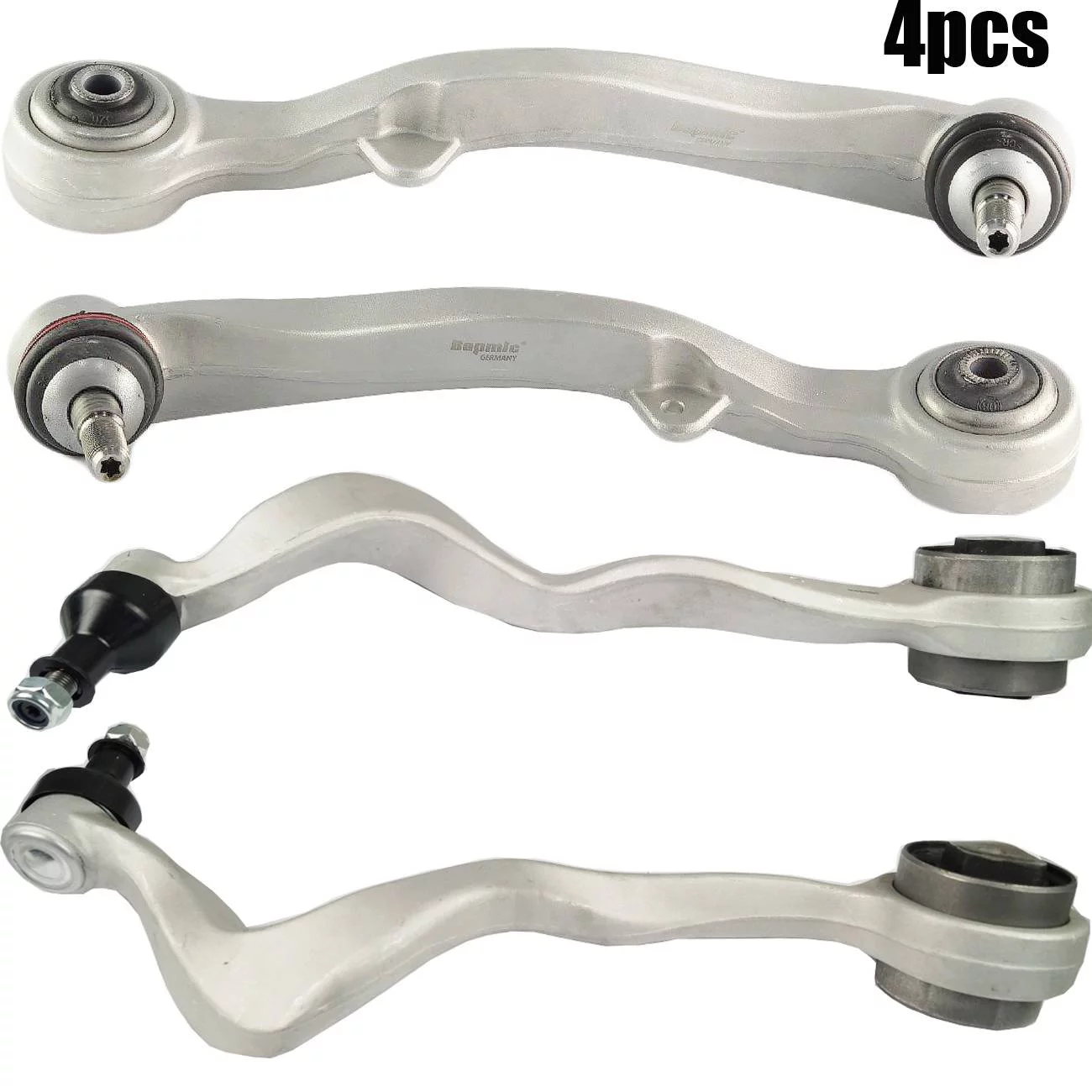 BMW E65 E66 FRONT UPPER + LOWER CONTROL ARM ARMS BALL JOINT BUSHING 745 760i Li Fits select: 2006 ,2008 BMW 750 LI