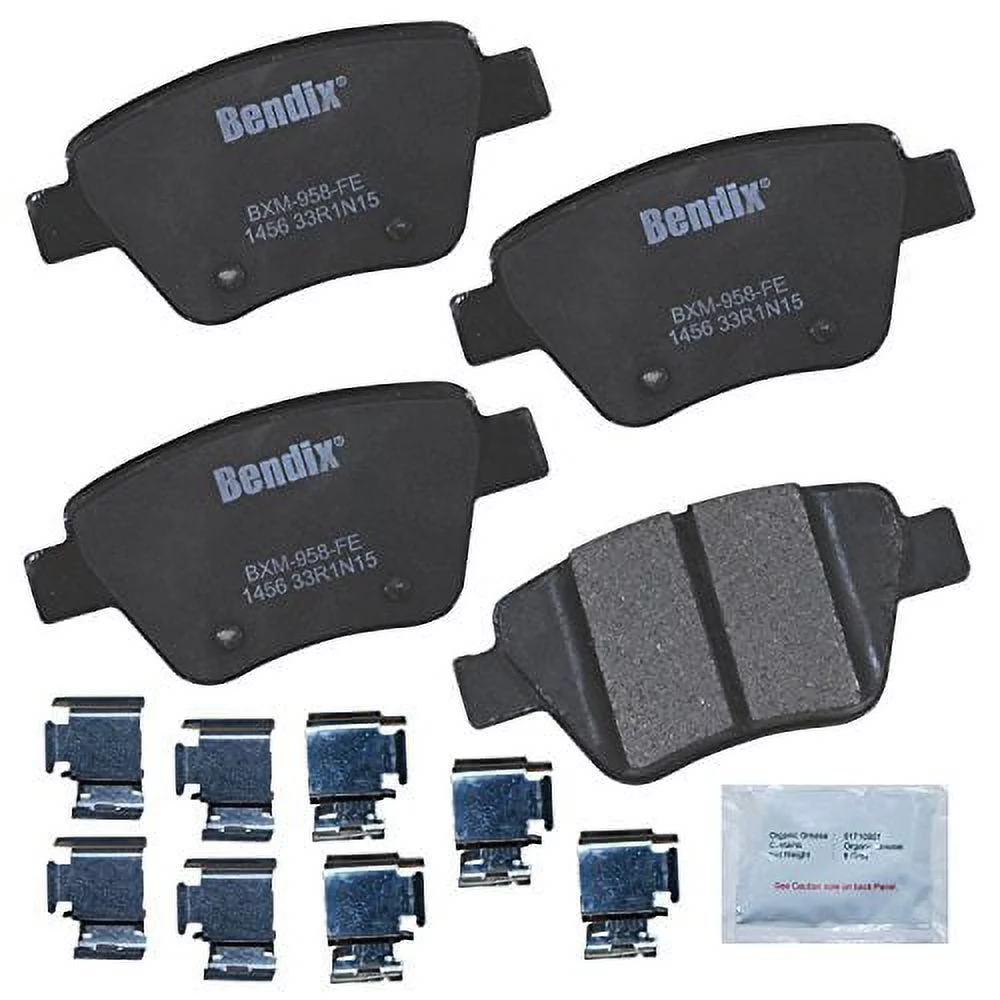 Bendix Brakes Disc Brake Pad Set Fits select: 2012-2014 VOLKSWAGEN PASSAT, 2010-2011 VOLKSWAGEN JETTA