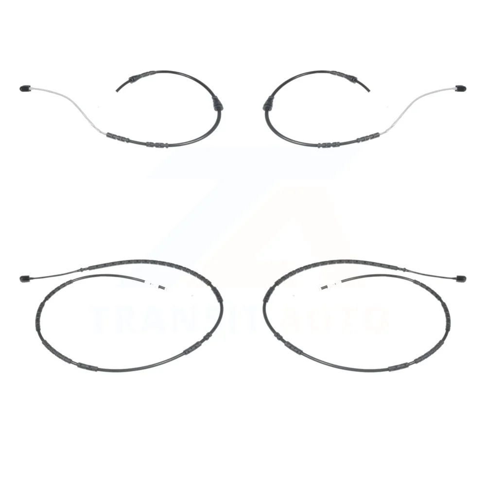 Mpulse Front Rear Disc Brake Pads Wear Sensor (4 Pack) For BMW X1 KSE-100166