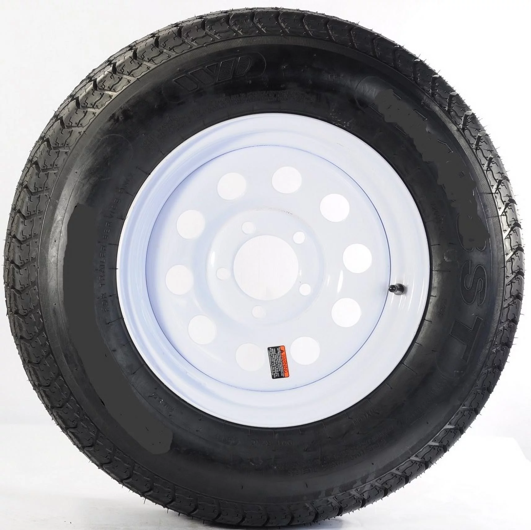 2-Pk Trailer Tires On Rims ST175/80R13 175/80 R 13 LRC 5-4.5 Modular Wheel White