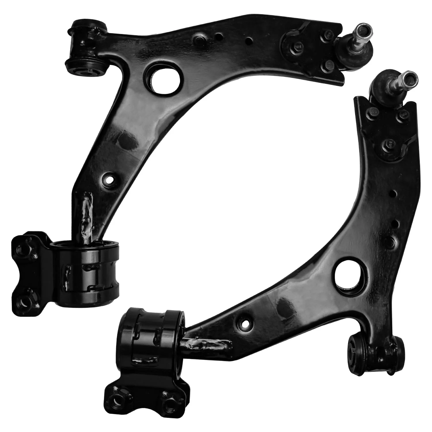 Detroit Axle - Front Lower Control Arms w/Ball Joint Replacement for 2007-2009 Mazda 3