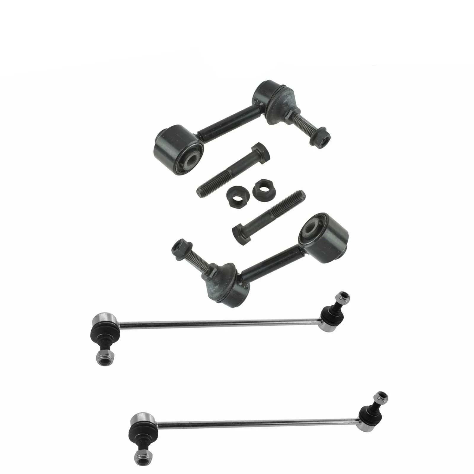 Teledu Stabilizer Sway Bar End Front Rear Left/Right Set of 4 Kit For Audi Volkswagen