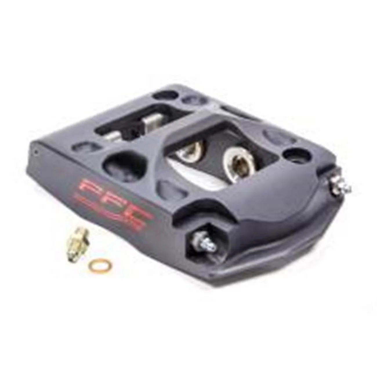 Performance Friction Front Driver Side 4 Piston ZR24 Brake Caliper, Aluminum