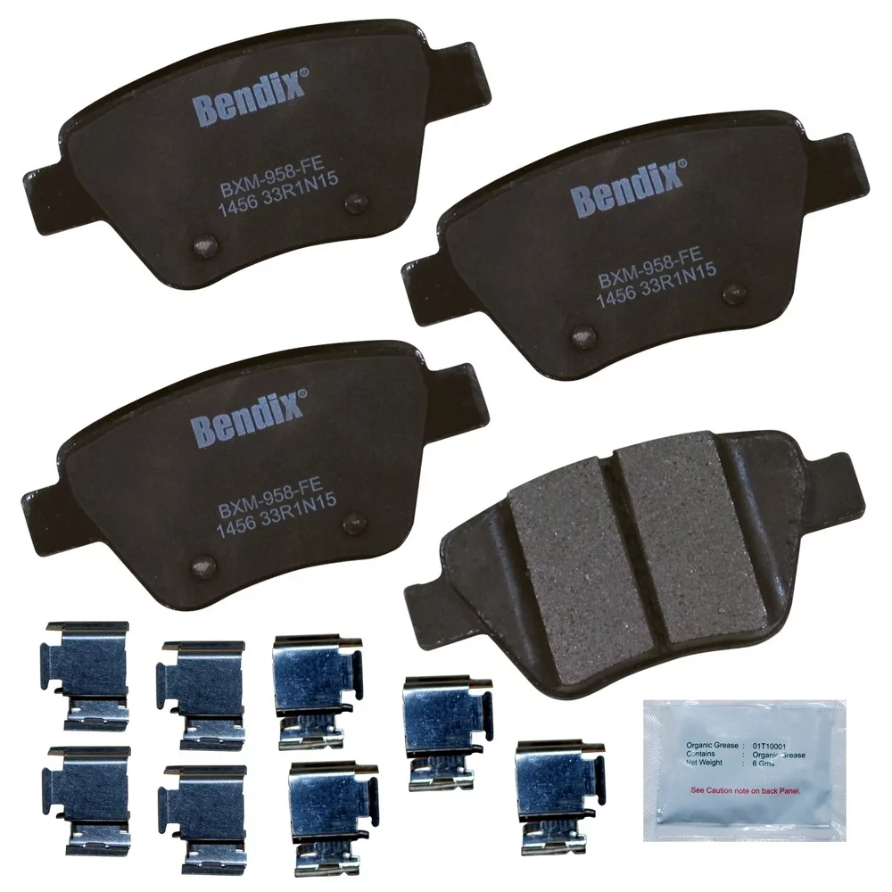 Bendix Brakes Disc Brake Pad Set Fits select: 2012-2014 VOLKSWAGEN PASSAT, 2010-2011 VOLKSWAGEN JETTA