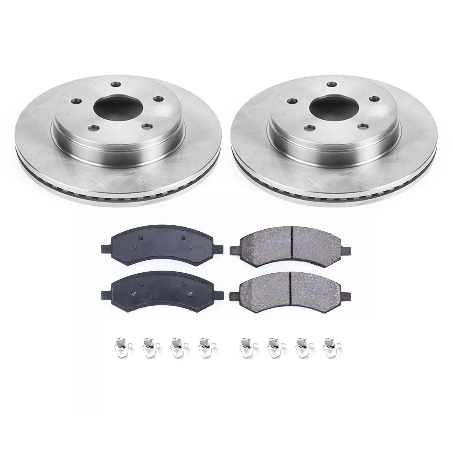 Ultimate Brakes Front Ceramic Brake Pad and Rotor Kit with Hardware WM80123