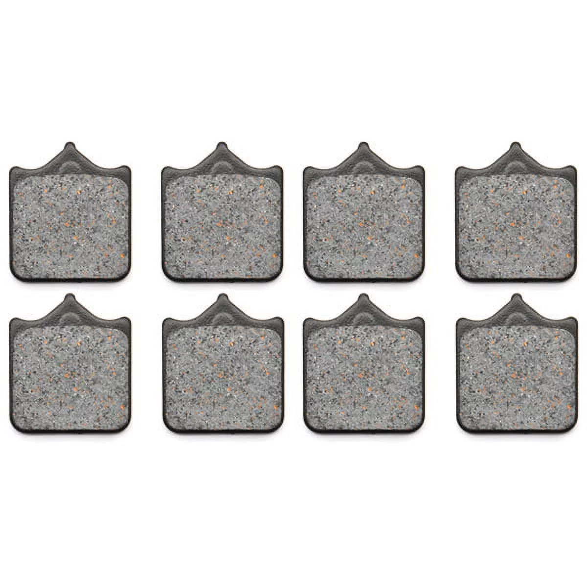 KMG Front Brake Pads Compatible with 2010 BMW S 1000 RR - Non-Metallic Organic NAO Brake Pads Set