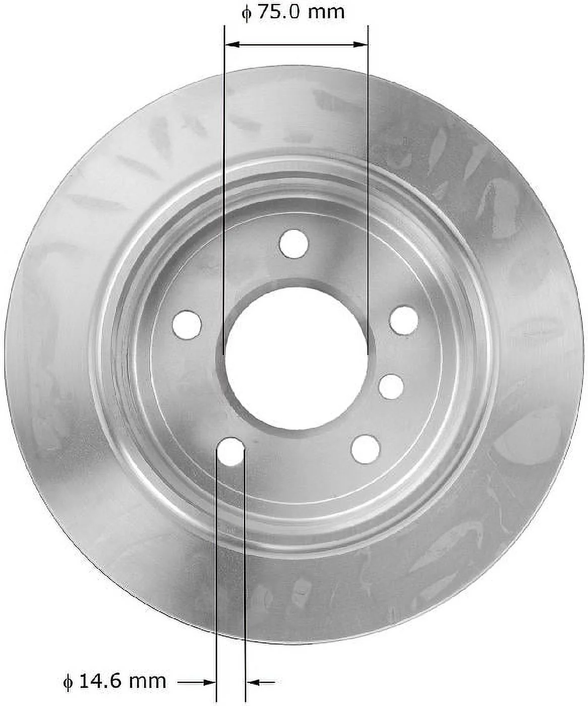 BENDIX PREMIUM PRT5873 - Disc Brake Rotor Fits select: 2002-2005 BMW 325