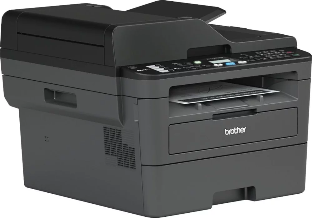 Restored Brother MFCL2710DW Monochrome Compact Laser AllinOne Printer Black (Refurbished)