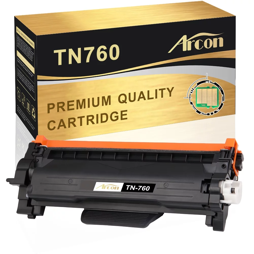 Arcon 1-Pack Compatible Toner for Brother TN 760 TN-760 MFC-L2710DW (Black)