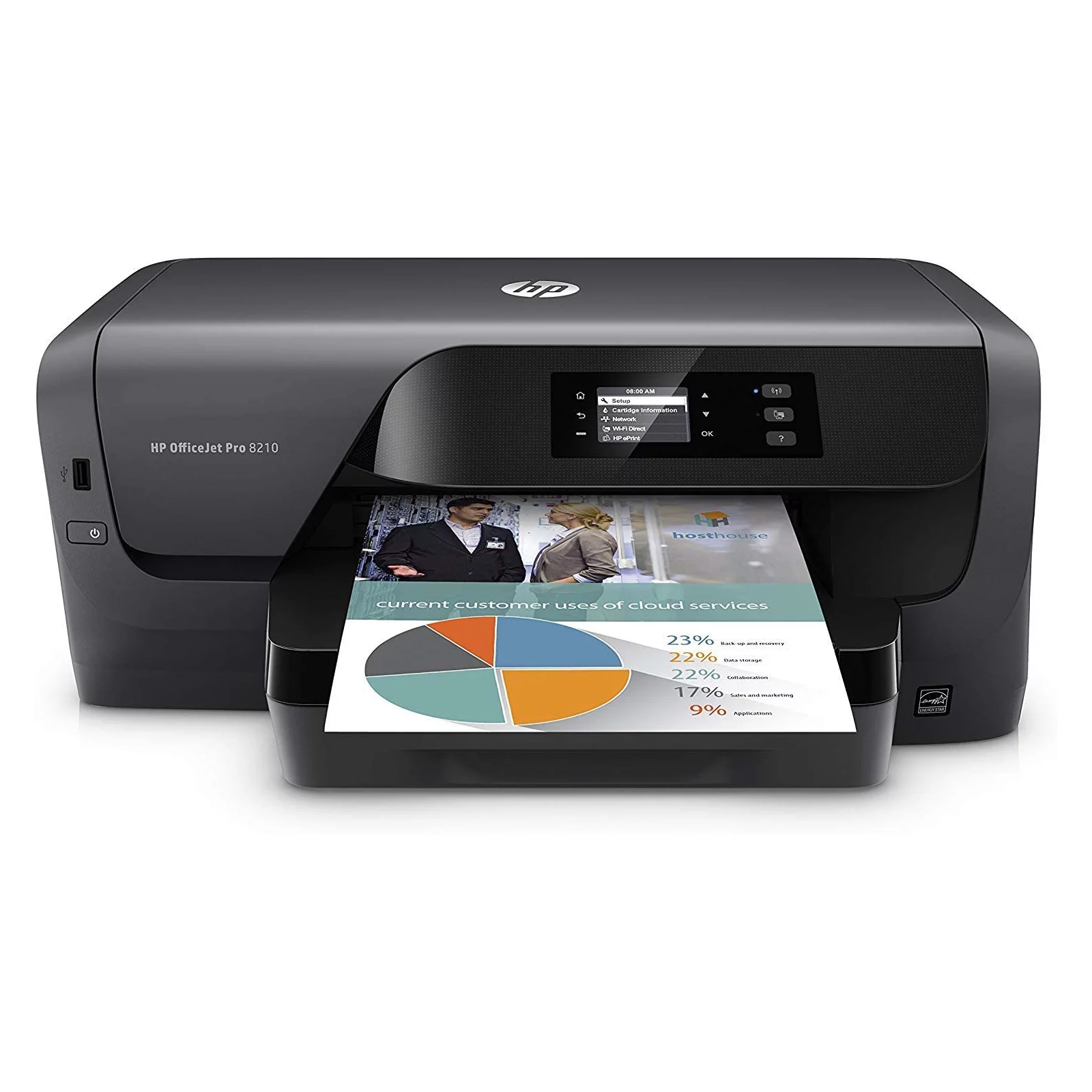 HP OfficeJet Pro 8210 Wireless Color Printer (D9L64A), HP Instant Ink
