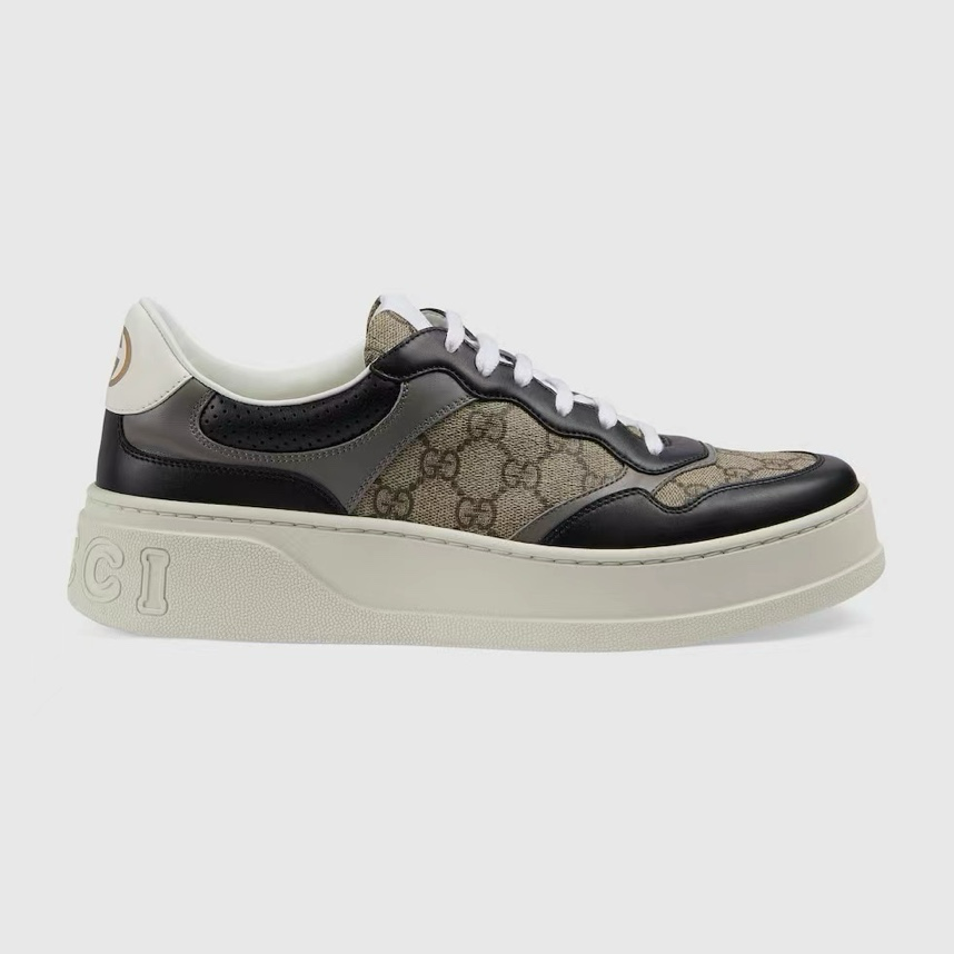 Gucci GG embossed sneakers Black Brown