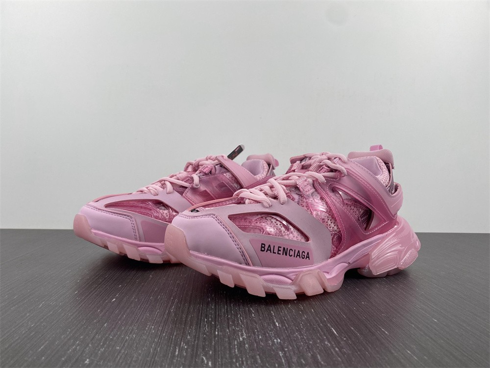 Balenciaga Wmns Track Sneaker 'Clear Sole - Pink'