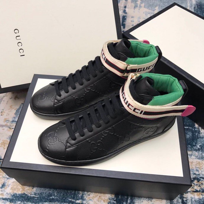 Gucci Ace High-Top Black