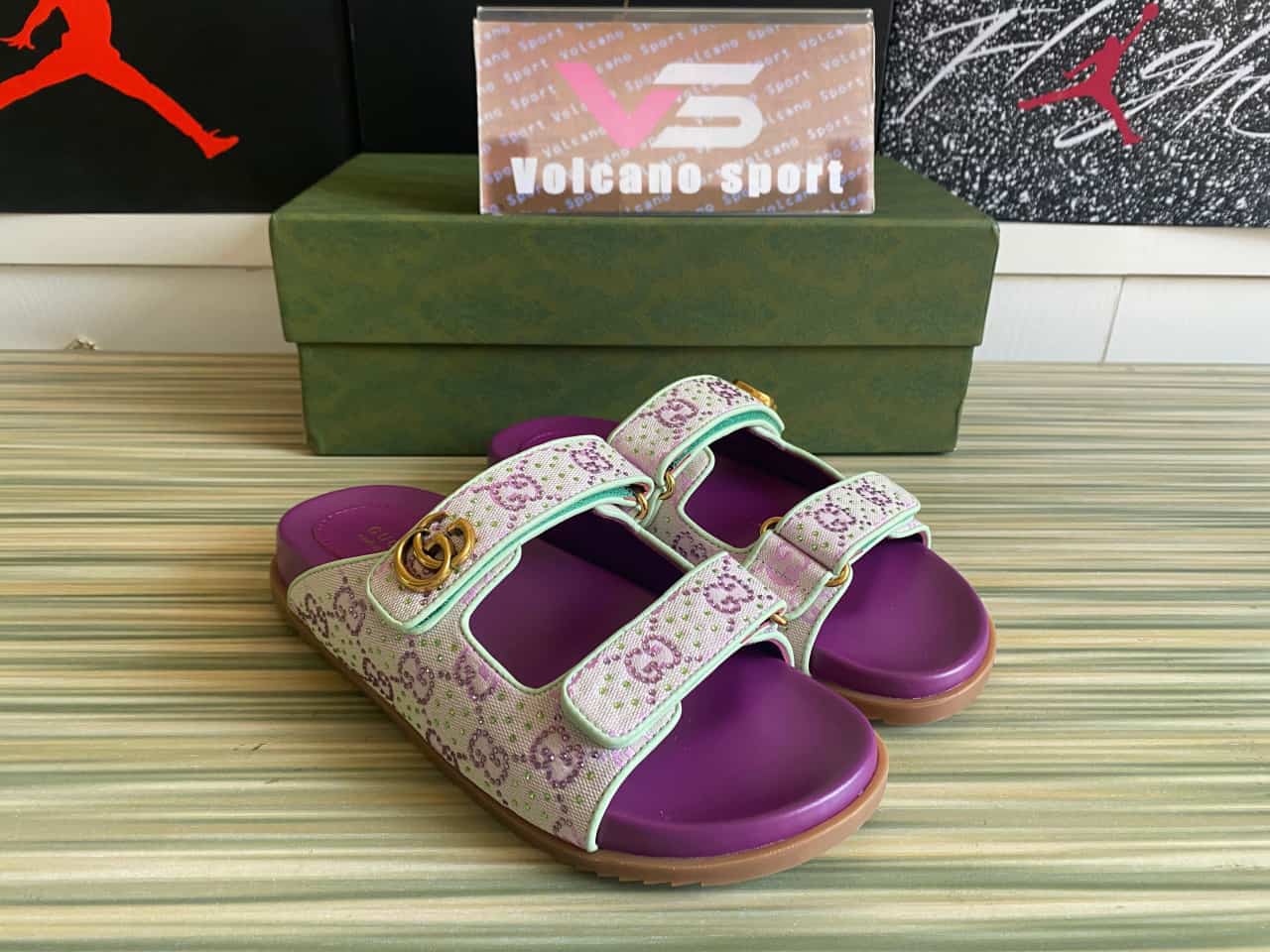 GUCCI Women's Sandal With Double G
