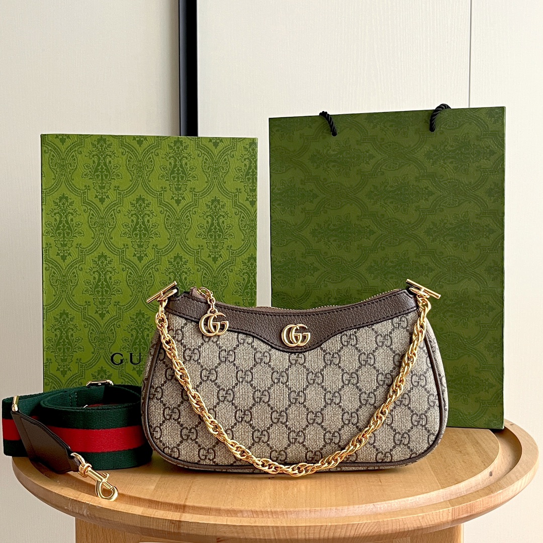 Gucc Ophidia 735132 25x15.5x6cm