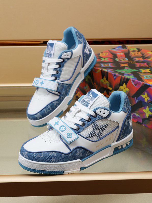 Louis Vuitton Trainer Monogram Denim