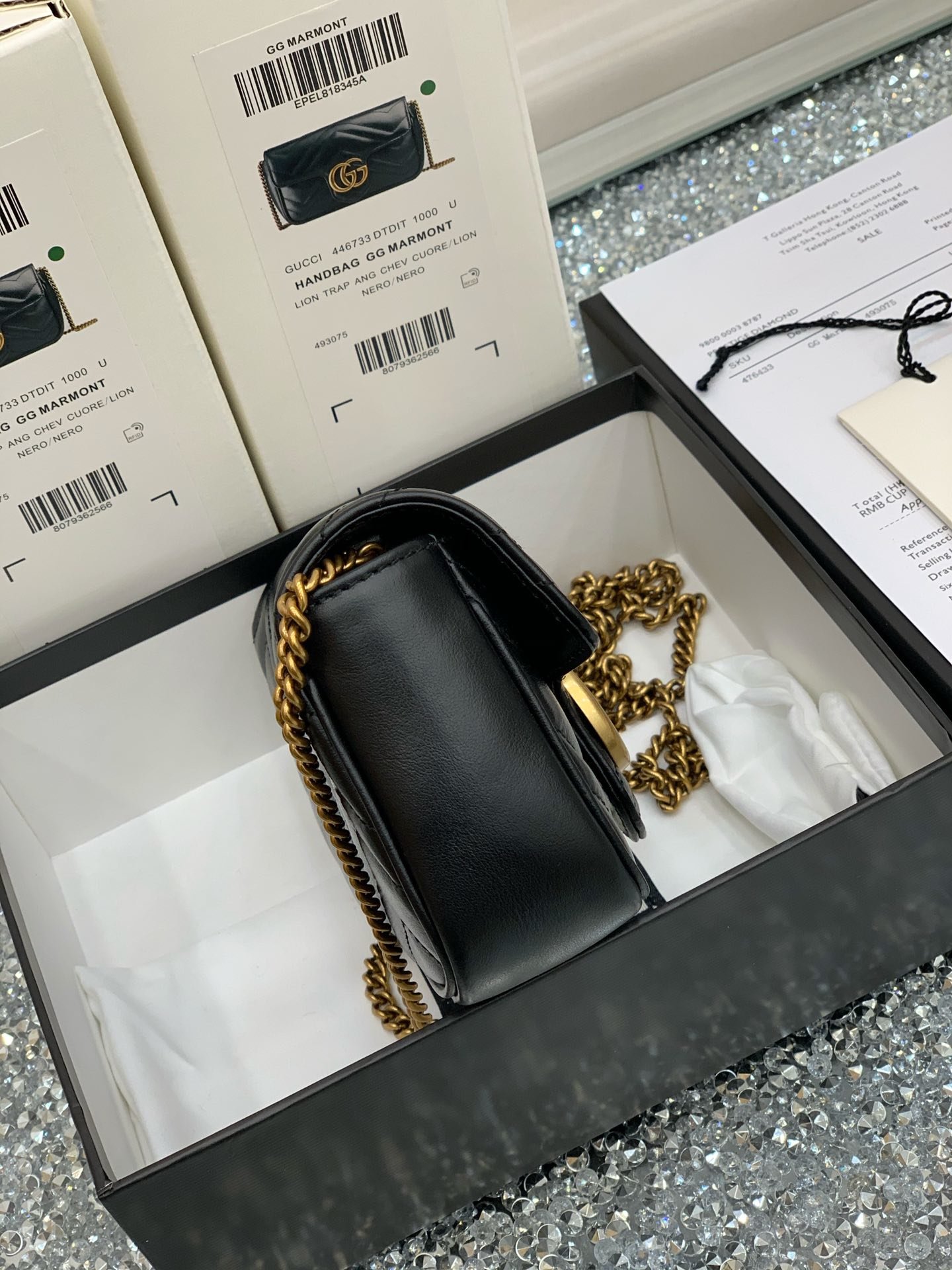 GUCCI Marmont Mini 476433 16.5*10*5cm