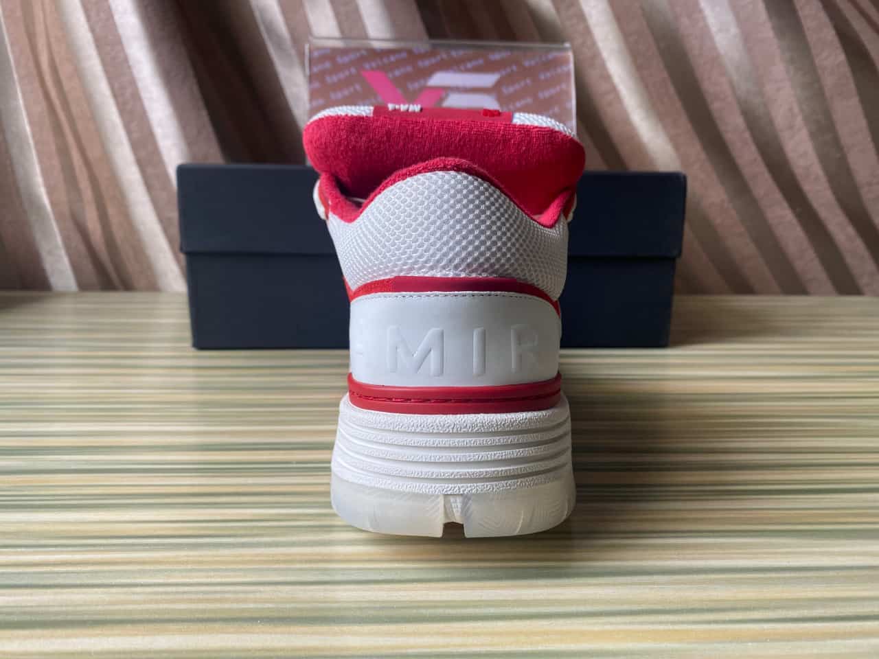 Amiri MA-1 'White Red'