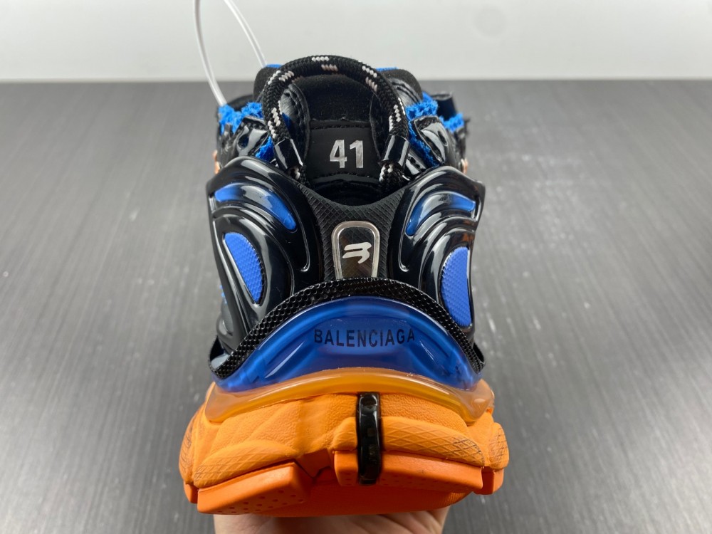 Balenciaga Runner Sneaker Blue Orange