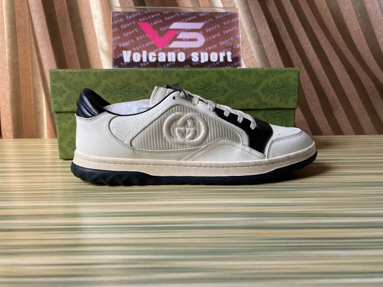 GUCCI Mac 80 Low top White black