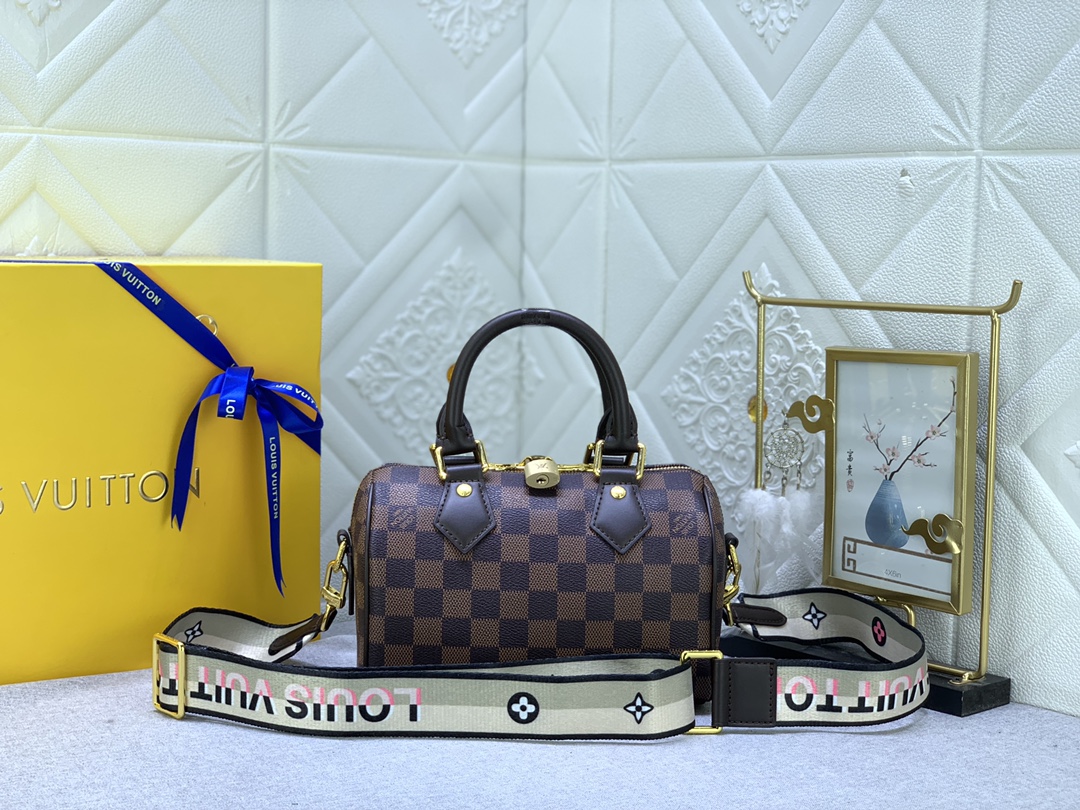 Louis Vuitton Speedy Bandoulière 20 M46222 (6) 20.5 x 13.5 x 12cm