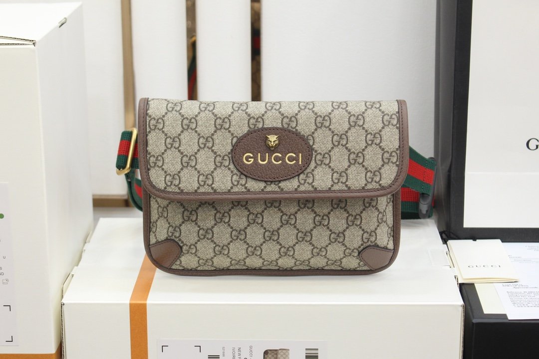 GUCCI Totem GG Superme 493930 24*16.5*4cm