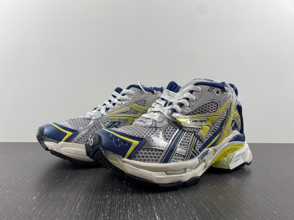 Balenciaga Runner Bai Huang Lan Fake Shoe Website-Crew Kicks