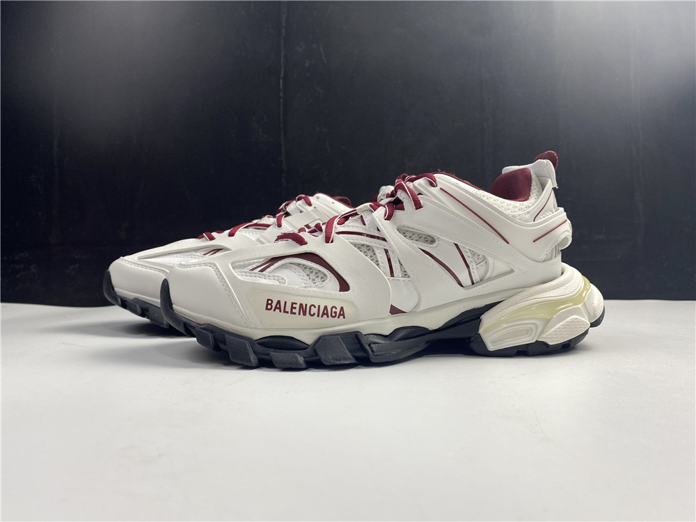 Balenciaga Wmns Track Sneaker 'White Red