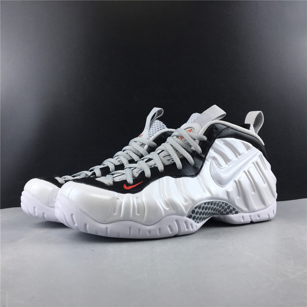 Nike Air Foamposite Pro White Black University Red 624041-103