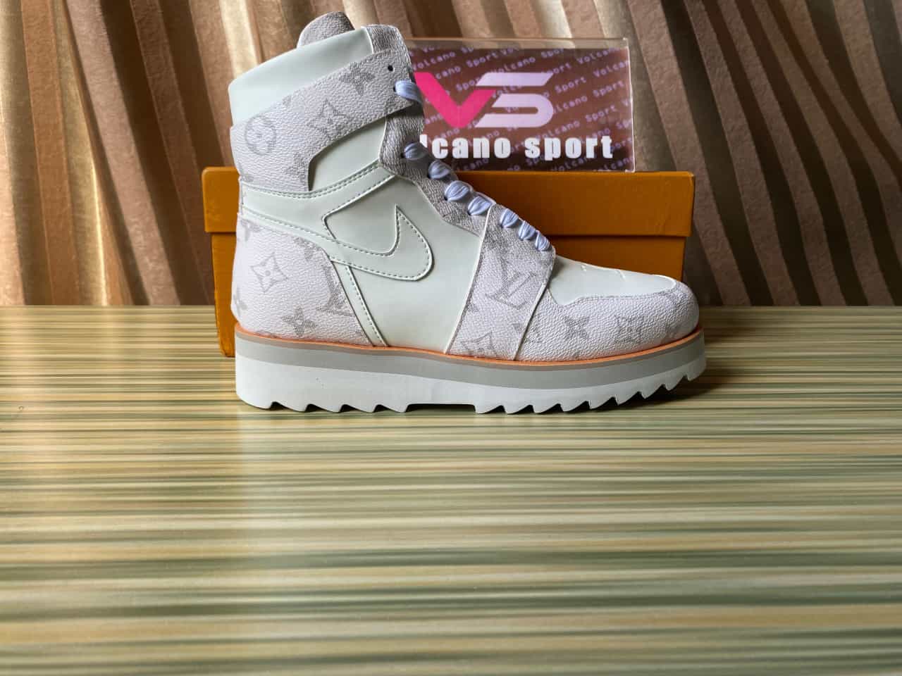Louis Vuitton White Boots