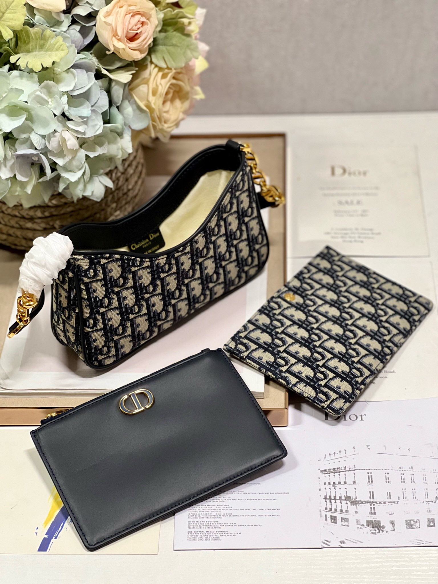 Dior 30 MONTAIGNE HOBO AVENUE 2366 21×13×5cm